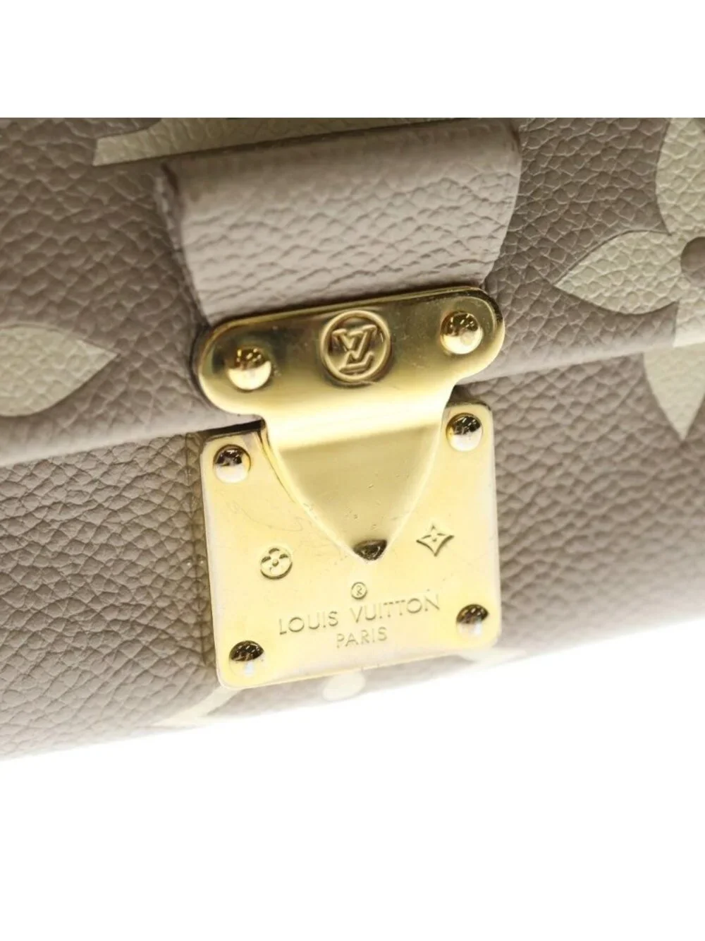 Louis Vuitton Monogram Empreinte Favorite Shoulder Bag Chain Tourtorail Cream